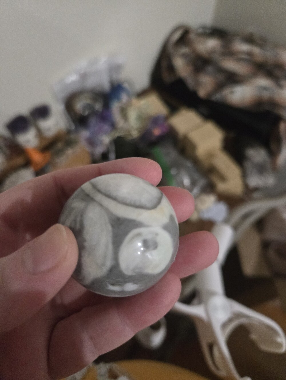 Thousand Eye Jasper Crystal Sphere